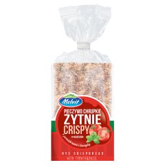 Melvit Pieczywo chrupkie żytnie z pomidorami i bazylią 130 g