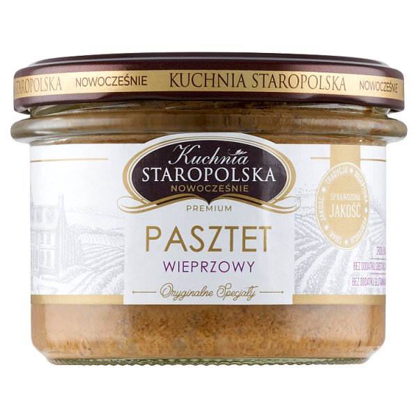 Kuchnia Staropolska Premium Pasztet wieprzowy 160 g