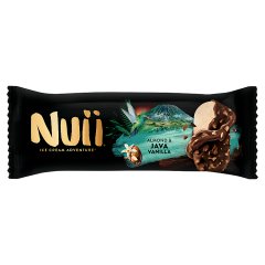 Nuii Lody waniliowe w czekoladzie mlecznej z kawałkami prażonych migdałów 90 ml