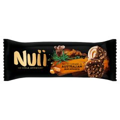 Nuii Lody waniliowe ze słonym sosem karmelowym z kawałkami orzechów makadamia 90 ml