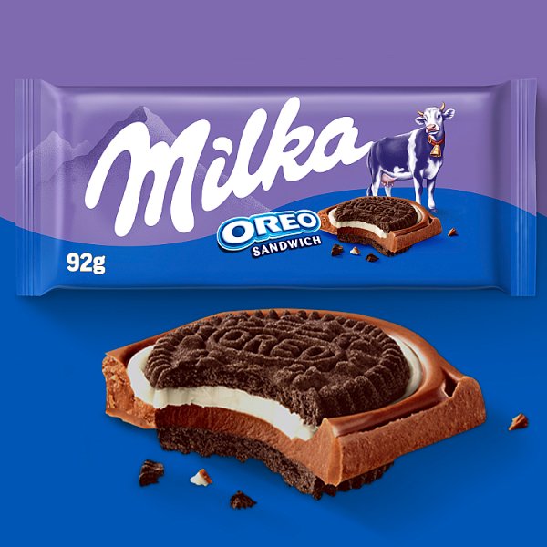 Milka Oreo Sandwich Czekolada mleczna 92 g