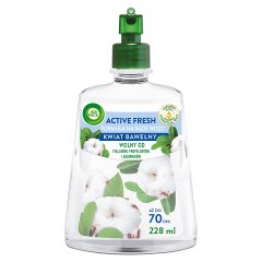 Air Wick Active Fresh Automatyczny odświeżacz powietrza wkład kwiat bawełny 228 ml