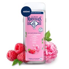 Le Petit Marseillais Kremowy żel pod prysznic malina bio & piwonia 400 ml