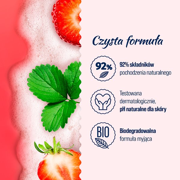 Le Petit Marseillais Żel pod prysznic truskawka bio 400 ml