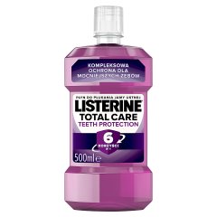 Listerine Total Care Teeth Protection Płyn do płukania jamy ustnej 500 ml