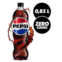 Pepsi-Cola Zero cukru Napój gazowany o smaku cola 0,85 l