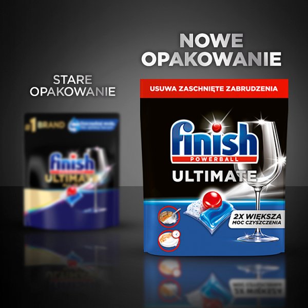 Finish Ultimate Fresh Kapsułki do mycia naczyń w zmywarce 387 g (30 sztuk)