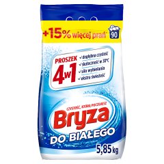 Bryza 4w1 Proszek do prania do białego 5,85 kg (90 prań)