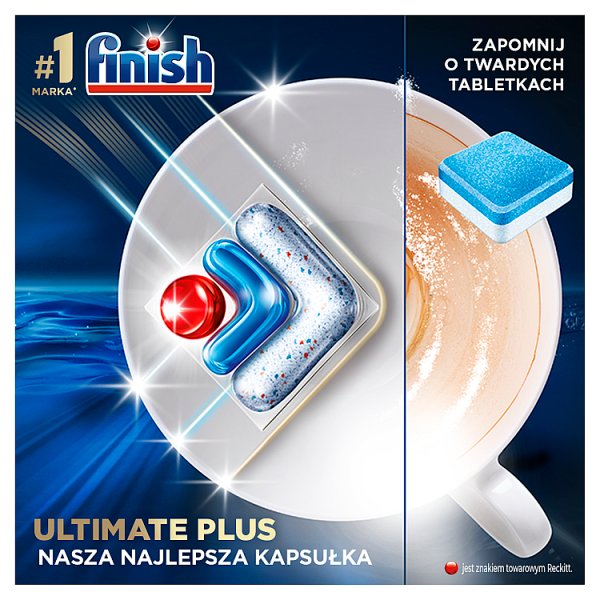 Finish Ultimate Plus Baking Soda Kapsułki do mycia naczyń w zmywarce 305 g (25 sztuk)