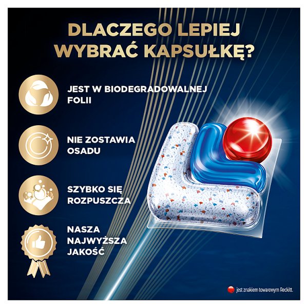 Finish Ultimate Plus Baking Soda Kapsułki do mycia naczyń w zmywarce 305 g (25 sztuk)