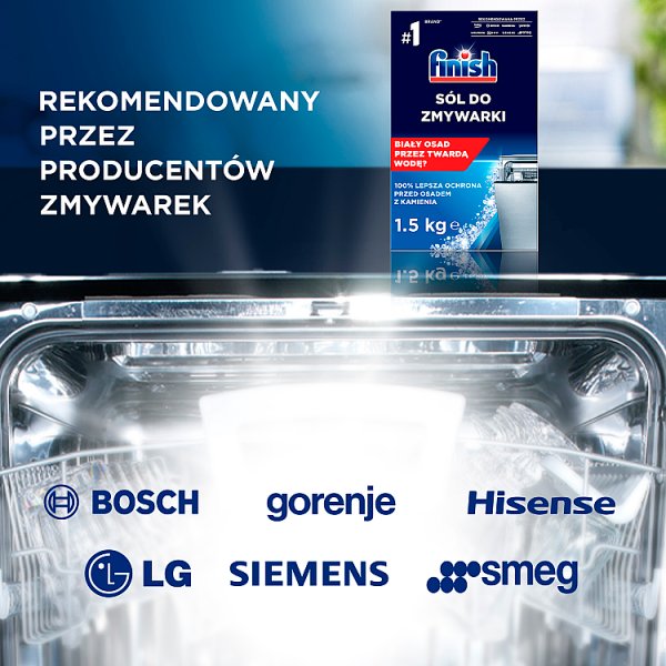 Finish Sól do zmywarki 1,5 kg