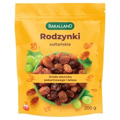 Bakalland Rodzynki sułtańskie 200 g