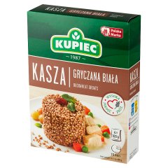 Kupiec Kasza gryczana biała 400 g (4 x 100 g)