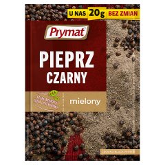 Prymat Pieprz czarny mielony 20 g