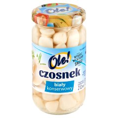 Ole! Czosnek biały konserwowy 190 g