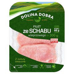 Dolina Dobra Filet ze schabu wieprzowego 300 g