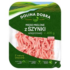 Dolina Dobra Mięso mielone z szynki wieprzowej 400 g