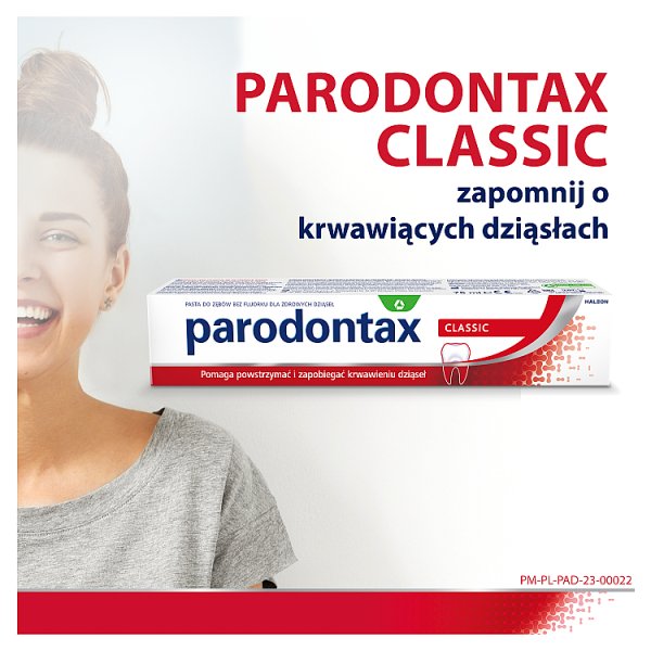 Parodontax Classic Pasta do zębów bez fluorku 75 ml