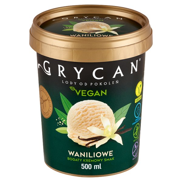 Grycan Vegan Lody waniliowe 500 ml