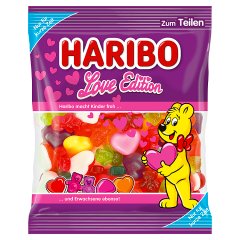 Haribo Love Edition Żelki i żelko-pianki o smaku owocowym 160 g
