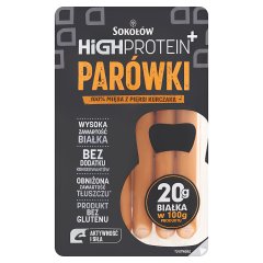 Sokołów High Protein+ Parówki 200 g