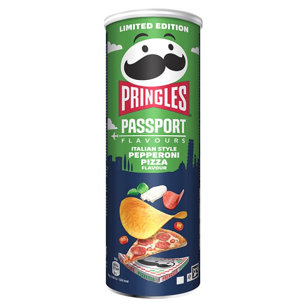 Pringles Passport Przekąska o smaku pizzy pepperoni 165 g