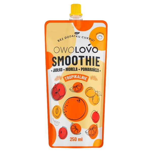 Owolovo Smoothie jabłko morela pomarańcza 250 ml