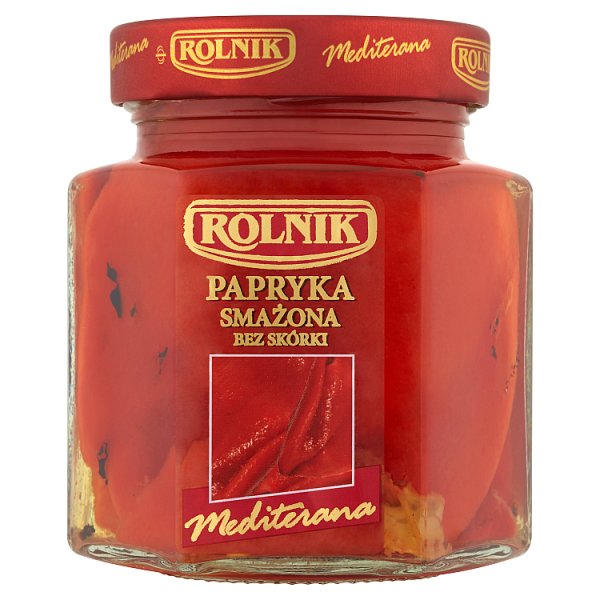 Rolnik Mediterana Papryka smażona bez skórki 300 g