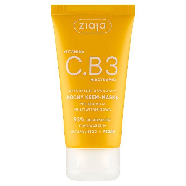 Ziaja Witamina C.B3 niacinamid Nocny krem-maska 50 ml