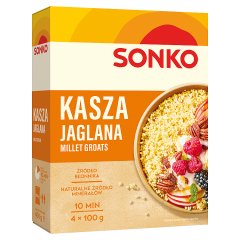 Sonko Kasza jaglana 400 g (4 x 100 g)