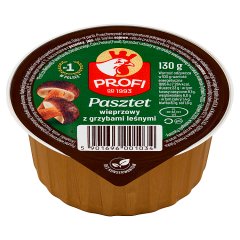 Profi Pasztet wieprzowy z grzybami leśnymi 130 g