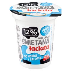 Łaciata Śmietana 12 % 330 g