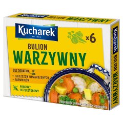 Kucharek Bulion warzywny 60 g (6 x 10 g)