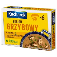 Kucharek Bulion grzybowy 60 g (6 x 10 g)