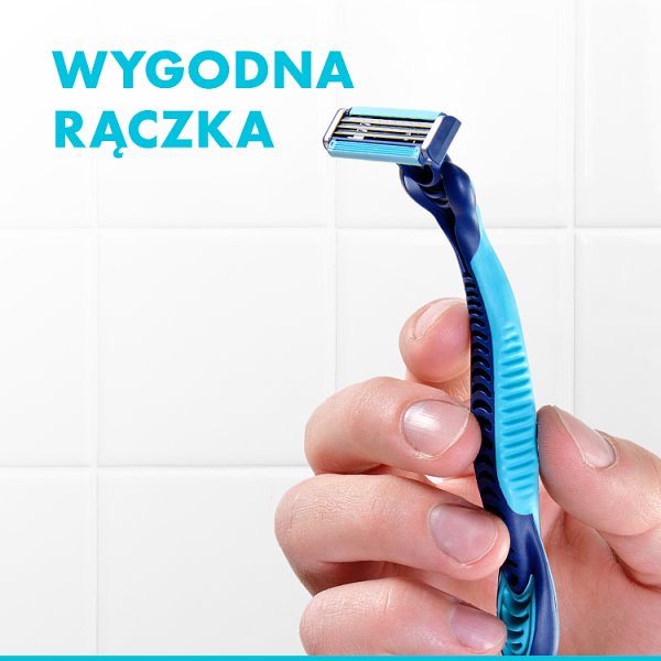 Gillette Blue3 Plus Cool, maszynki jednorazowe dla mężczyzn, 8 sztuk