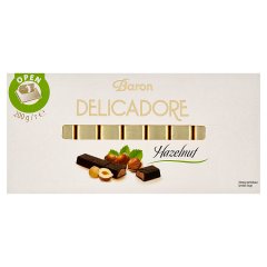 Baron Delicadore Czekolada z nadzieniem orzechowym 200 g