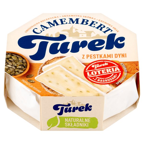 Turek Camembert z pestkami dyni 120 g