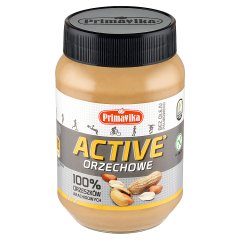 Primavika Active Pasta orzechowa z prażonych orzeszków arachidowych 470 g