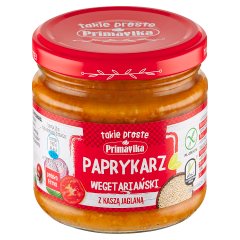 Primavika Paprykarz wegetariański z kaszą jaglaną 160 g