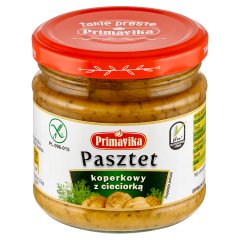 Primavika Pasztet koperkowy z cieciorką 160 g