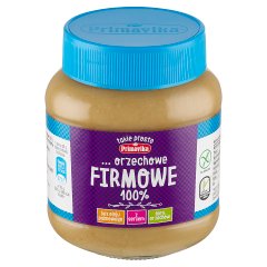 Primavika Pasta orzechowa z prażonych orzeszków arachidowych 100 % 350 g