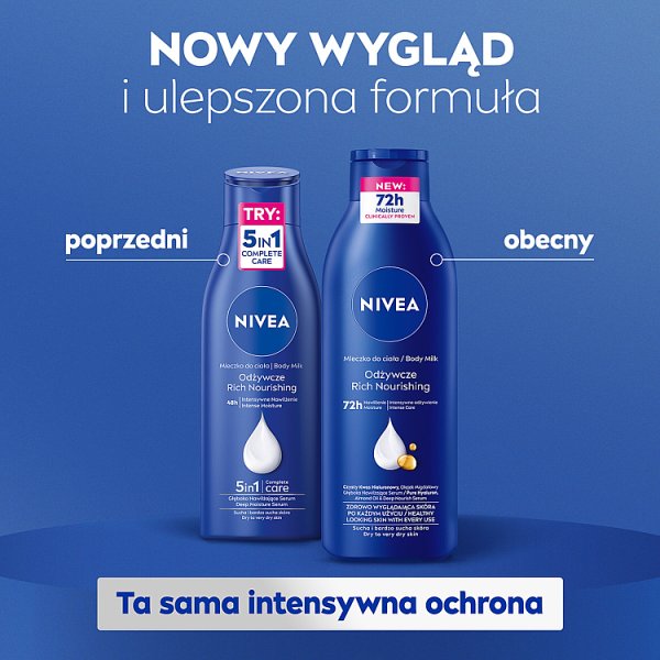 Nivea Odżywcze mleczko do ciała, 250 ml
