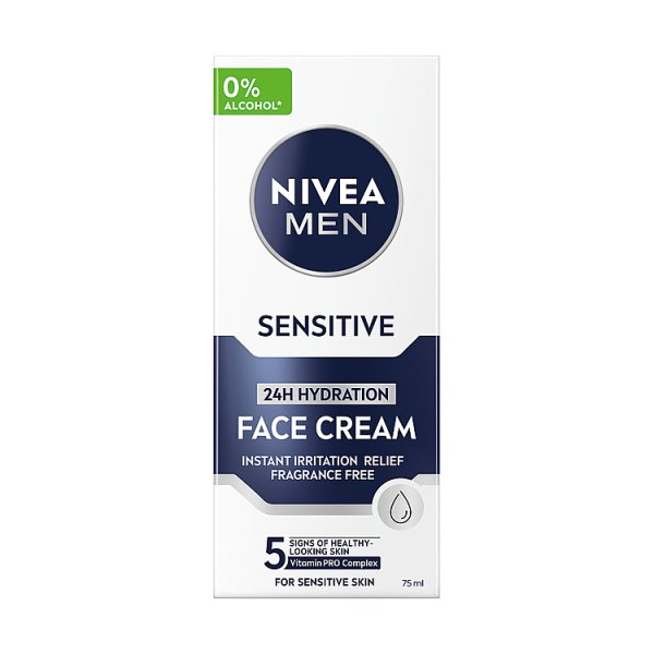 Nivea MEN Sensitive Łagodzący Krem do twarzy dla mężczyzn 75 ml