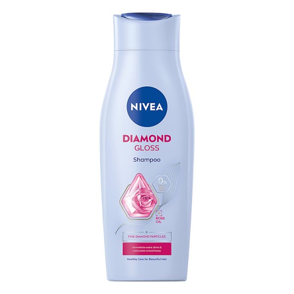 Nivea Diamond Gloss Szampon pielęgnujący do włosów 400ml