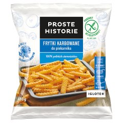 Proste Historie Frytki karbowane do piekarnika 450g