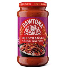 Dawtona Sos meksykański z fasolą i kukurydzą 520 g