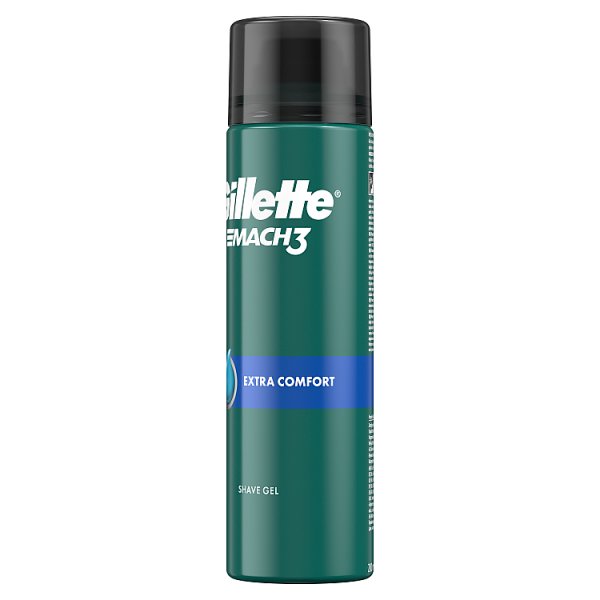 Gillette Mach3 Extra Comfort Żel do golenia dla mężczyzn 200 ml