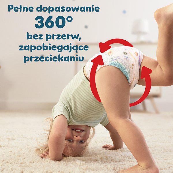 Pieluchomajtki Pampers Active Baby, rozmiar 4, pieluszki 25, 9kg-15kg