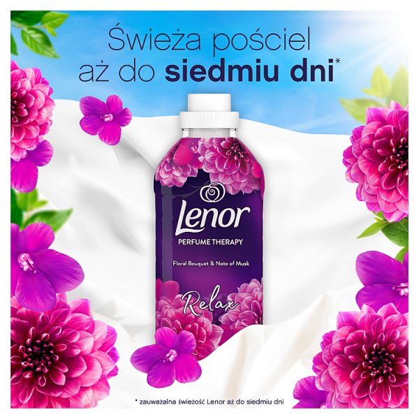 Lenor Płyn do płukania tkanin 37 prań, Kwiatowy bukiet z nutą piżma