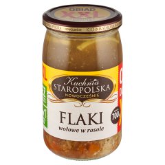 Kuchnia Staropolska Flaki wołowe w rosole 700 g